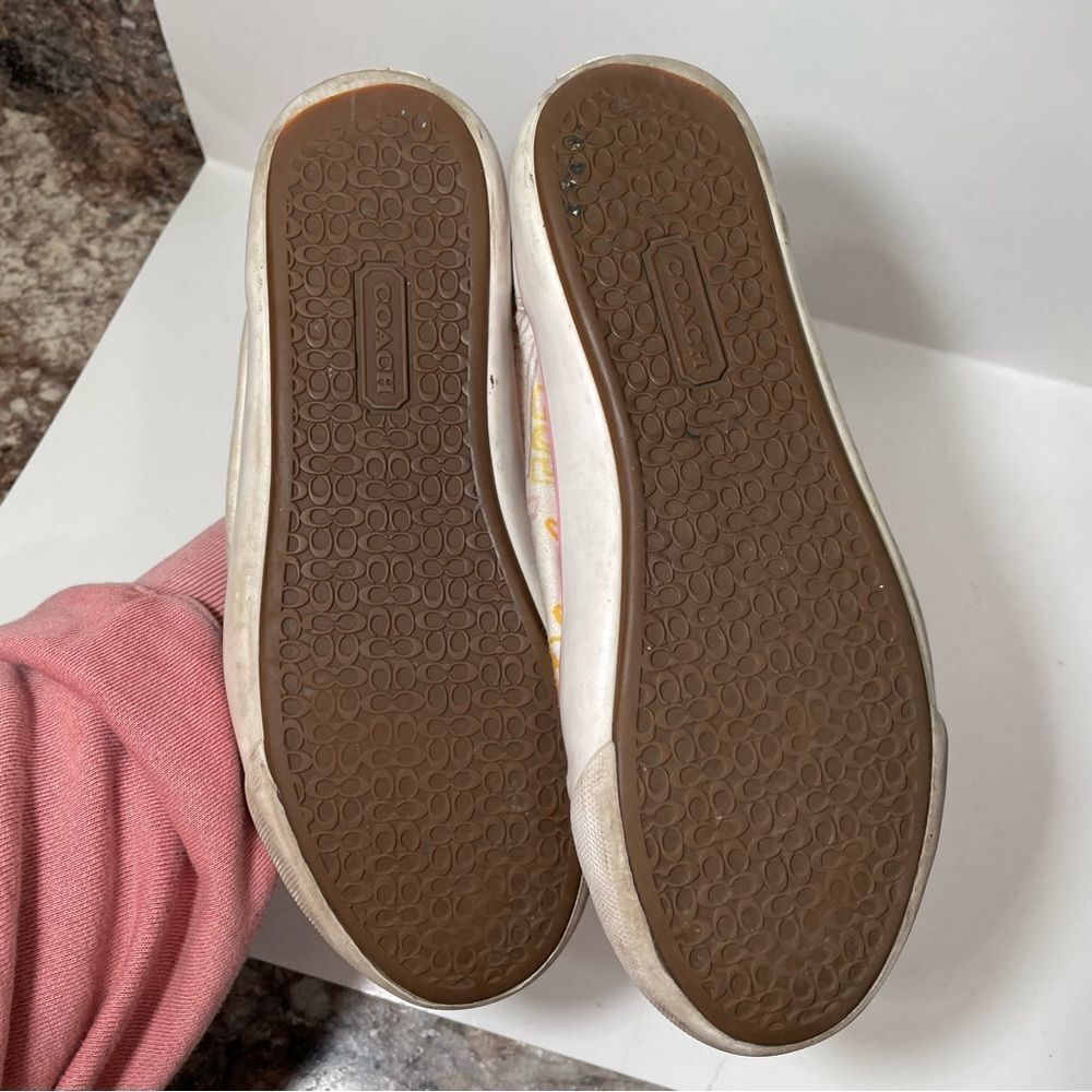 Coach Barrette Retro Graphic Printed Sneakers - Picture 8 of 8